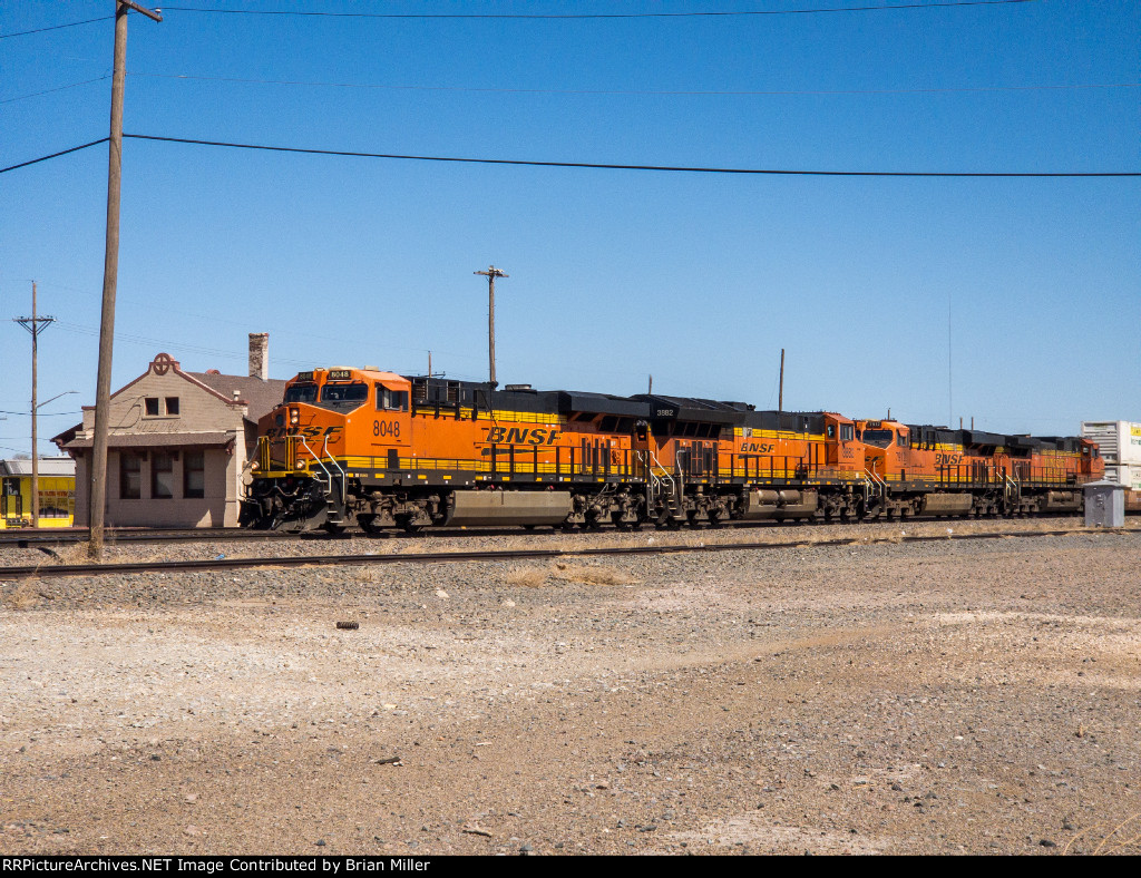 Westbound stacks